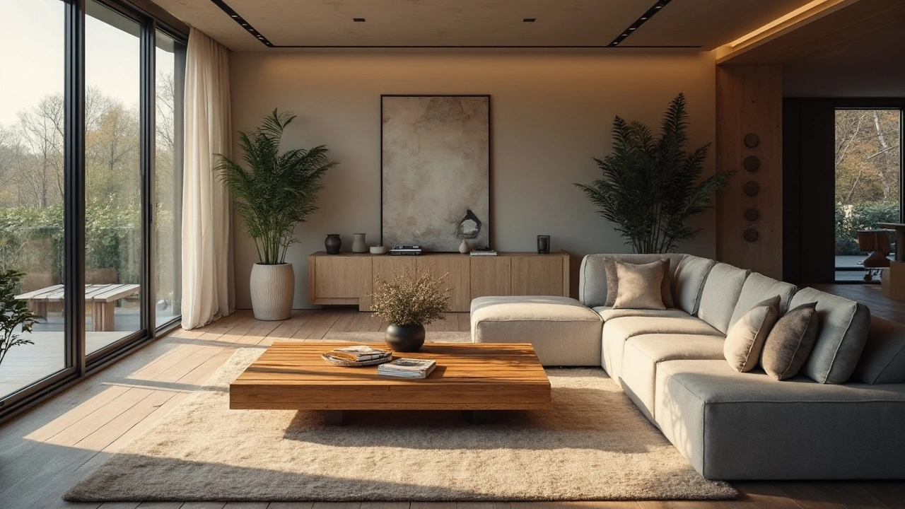 Wie viel Platz sollte um einen Couchtisch sein?